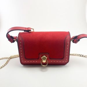 Topshop Lion Head Shoulder Bag